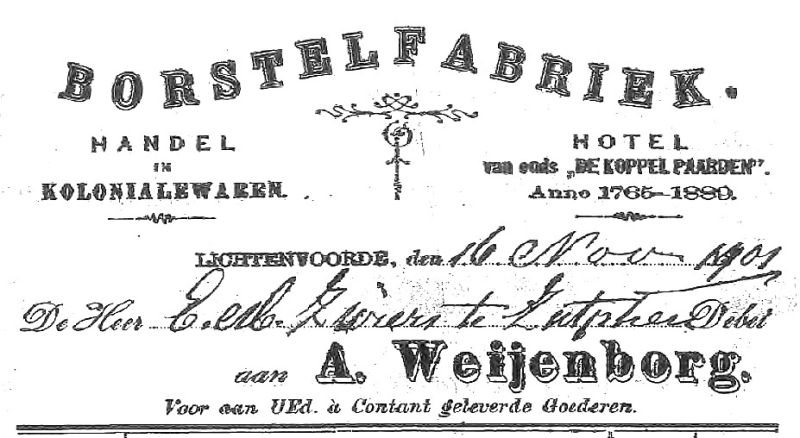 Ambachtelijke borstelmakers