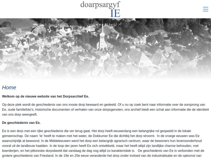 Dorpsarchief van het dorp Ie